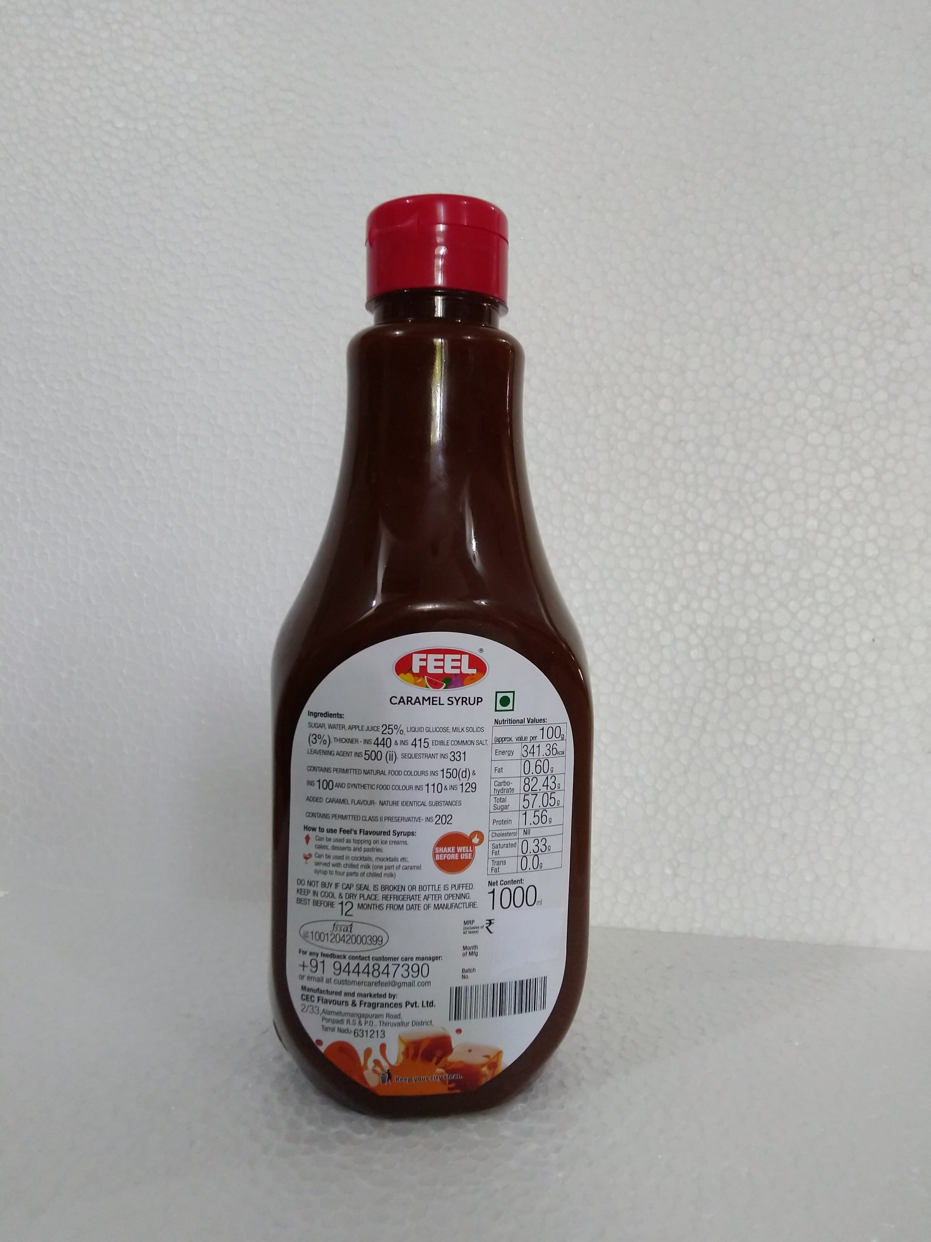 caramel pump syrup