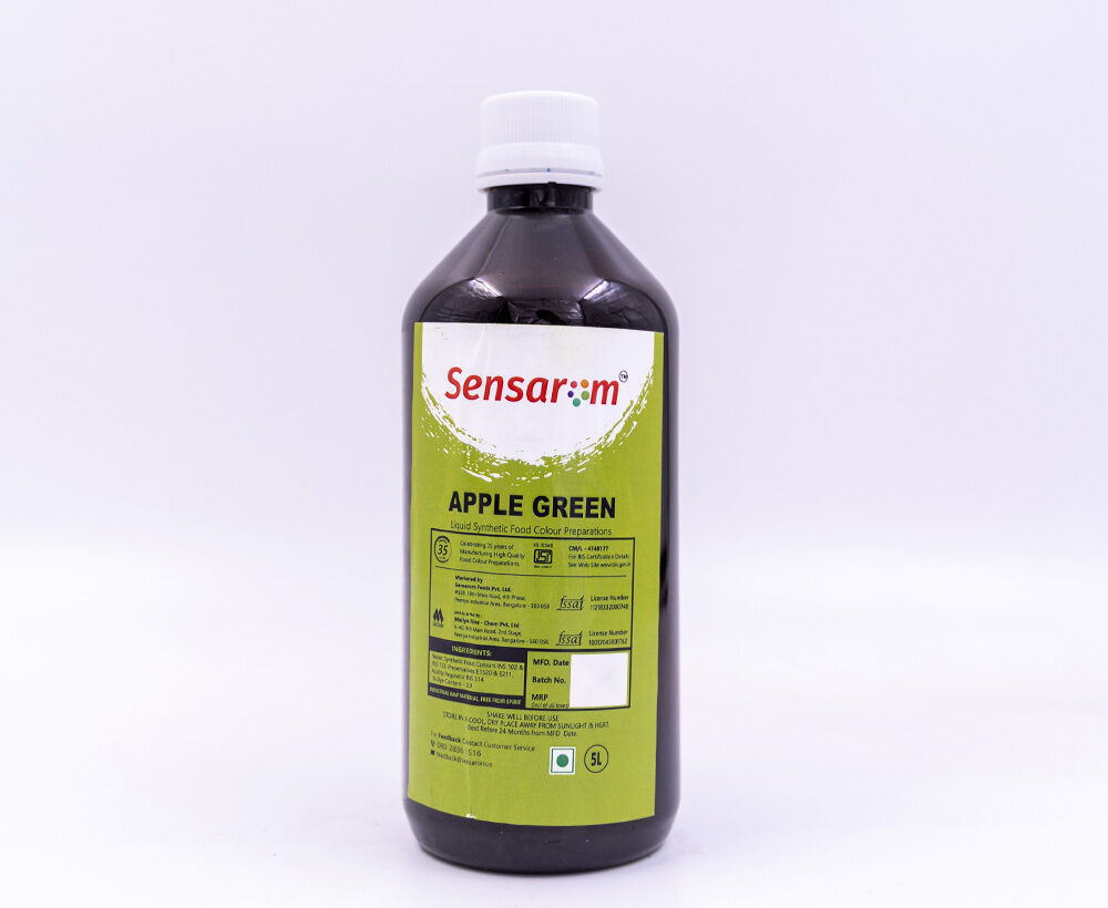 Sensarom - Colorant Alimentaire Liquide - Vert Pomme - 1-2-Taste IN