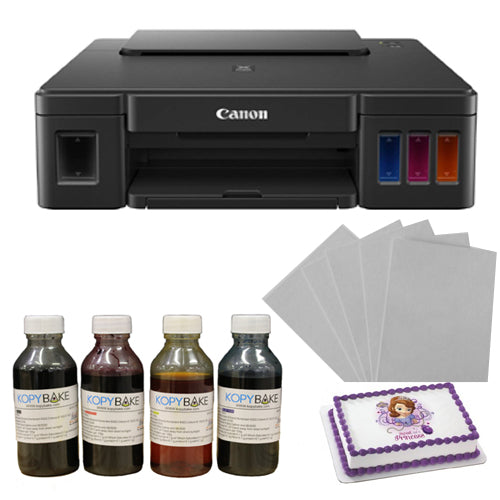 KOPYBAKE Canon Pixma G 1010 Edible Printer KIT 12Taste IN