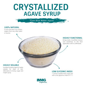 IMAG Organic - 100% Blauwe Agave Gekristalliseerde Siroop