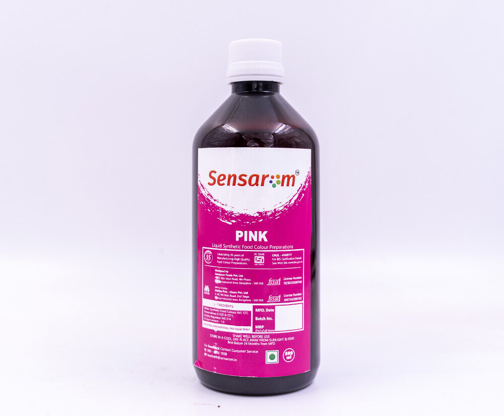 Sensarom - Colorante Alimentario Líquido - Rosa Rosa - 1-2-Taste IN