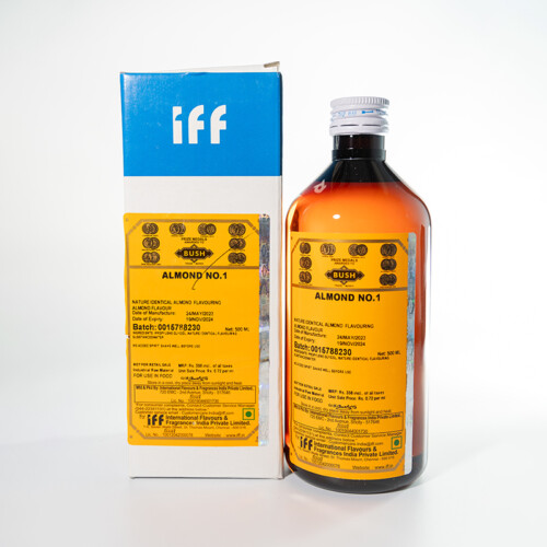 1-2 Taste IFF - Almond No.1 displayed as bottle with matching packaging