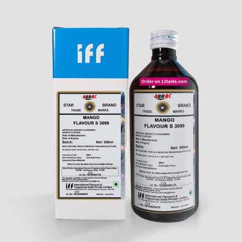 1-2 Taste IFF - Mango Flavour - S 3099 displayed as bottle with matching packaging