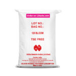 1-2 Taste Nitta Gelatin - 120 bloom displayed in a pack with printed product details
