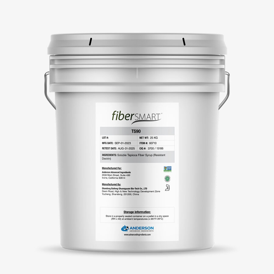 Anderson Advanced Ingredients – FiberSMART Tapioca Syrup 90% – 60710
