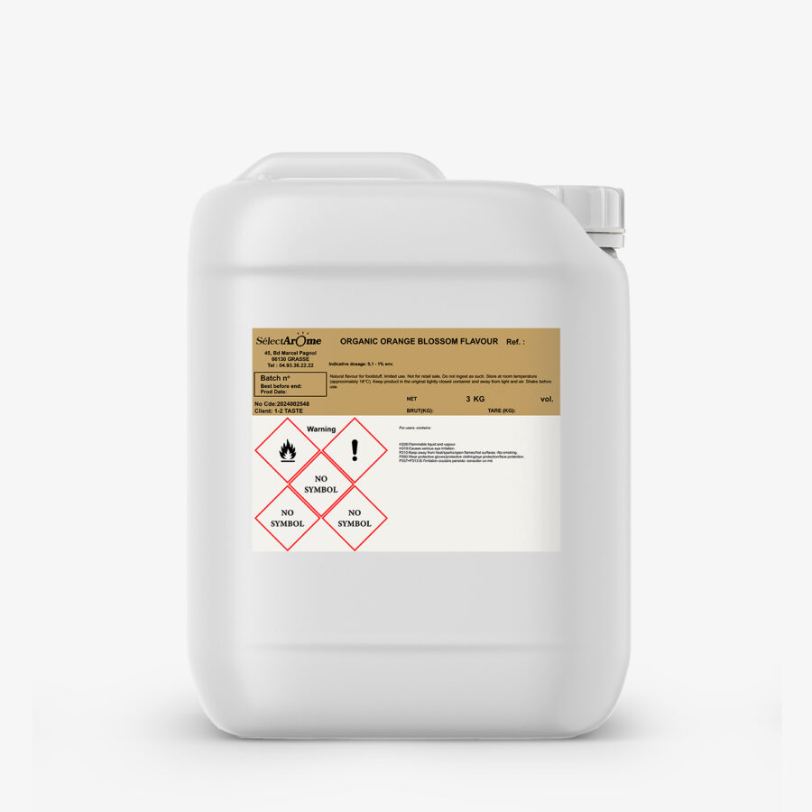 SelectArome – Natural Orange Blossom Flavour (WS) – ORAN-OF27_3kg