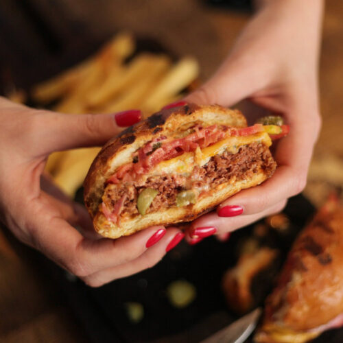 Burger Red Powder Food Colour 12 Taste