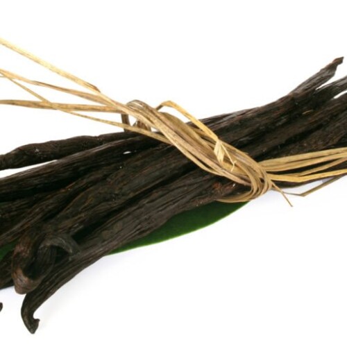 1-2 Taste Vanille BV - Vanilla Beans Papua New Guinea in a bundle with natural raffia