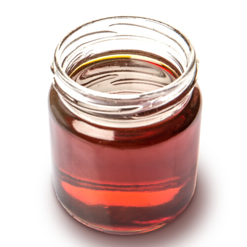 1-2 Taste MoisturLOK Humectant Syrup - Organic in a transparent glass container