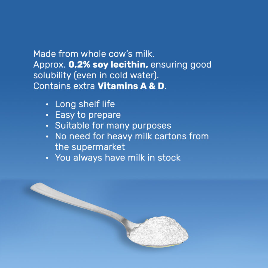 Instant Full Cream Milk Powder – FOTO 4 (voordelen)-ENG