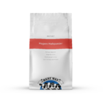 1-2 Taste Best Way Ingredients - Skimmed Milk Powder Instant shown as white pouch with red label and product details on plain background