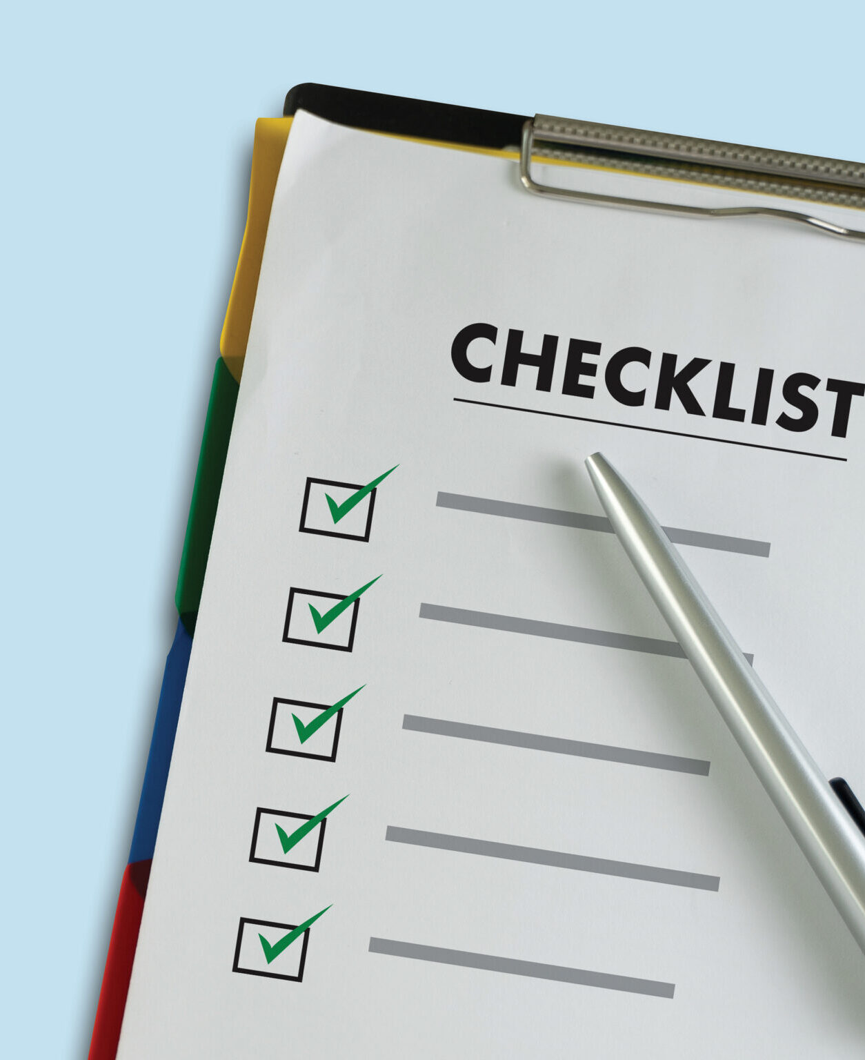 Checklist Notice Remember Planning Concept businessman
