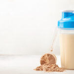 1-2 Taste Nexxus Foods - GumNex Silky - NX 0755 protein shake with measuring scoop and powdered gum blend
