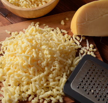 grated Gouda young