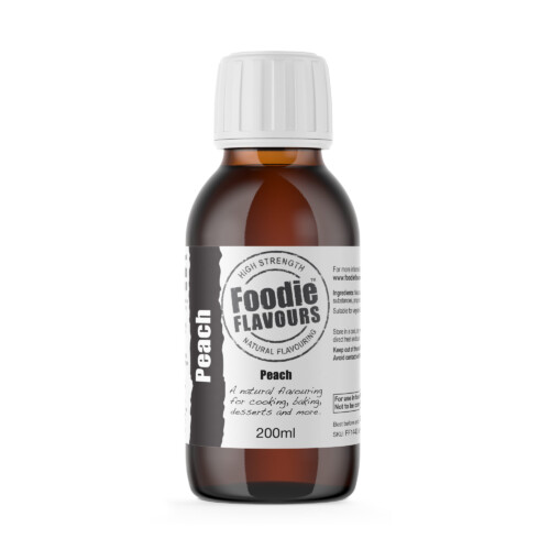 Peach Natural Flavouring (Water Soluble) 12 Taste