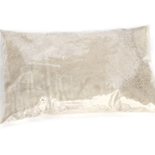 Trufo - Freeze Dried Truffle Powder sealed transparent pouch filled with freeze-dried black summer truffle powder, displayed against a white background