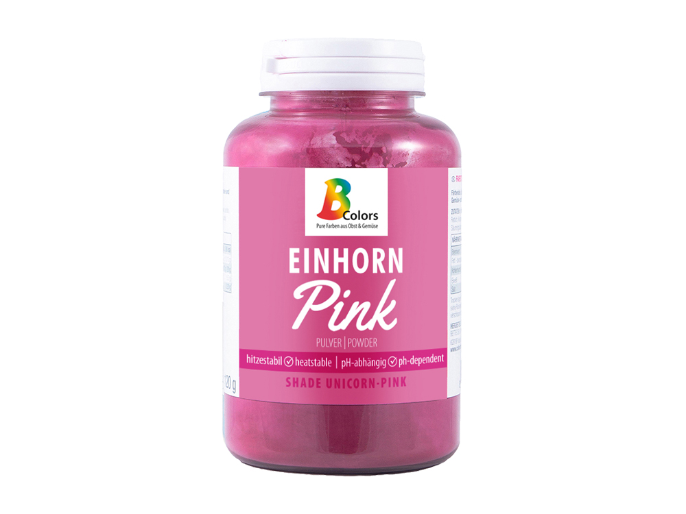 BColors - Colorante Alimentario Natural Rosa Unicornio en Polvo - 1-2-Taste  EU