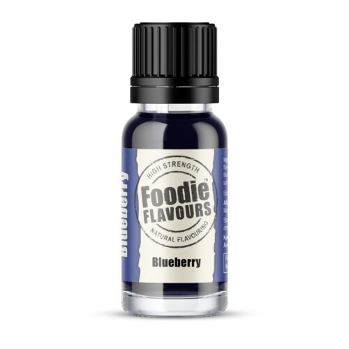 Foodie Flavours - Natural Blueberry Flavouring - 14063 - a high-strength, natural flavouring designed to impart a rich, authentic blueberry taste to a variety of food and beverage applications.