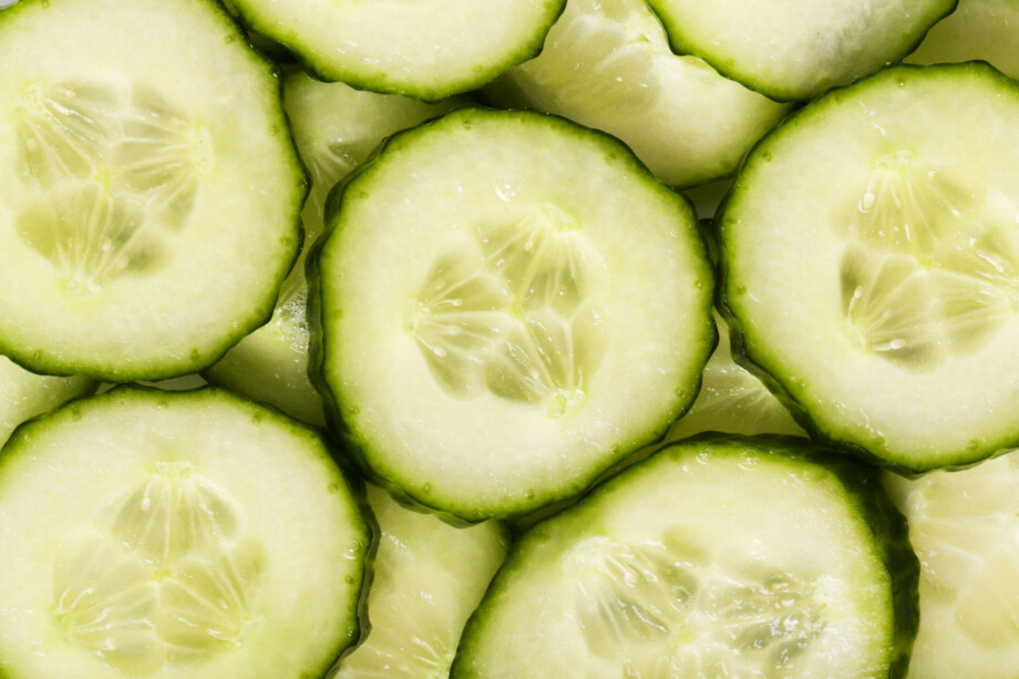 green cucumber scaled