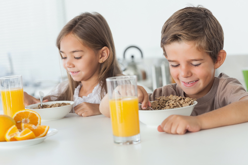 eating fortified cereals