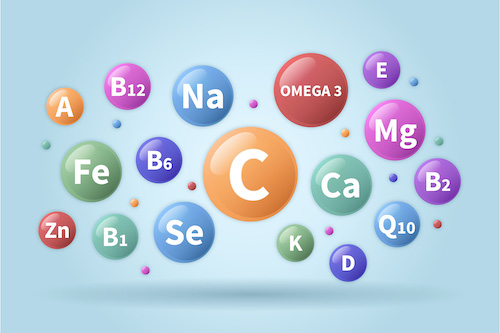 Vitamine und Mineralien