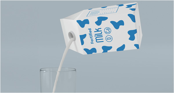 Fortified milk hp
