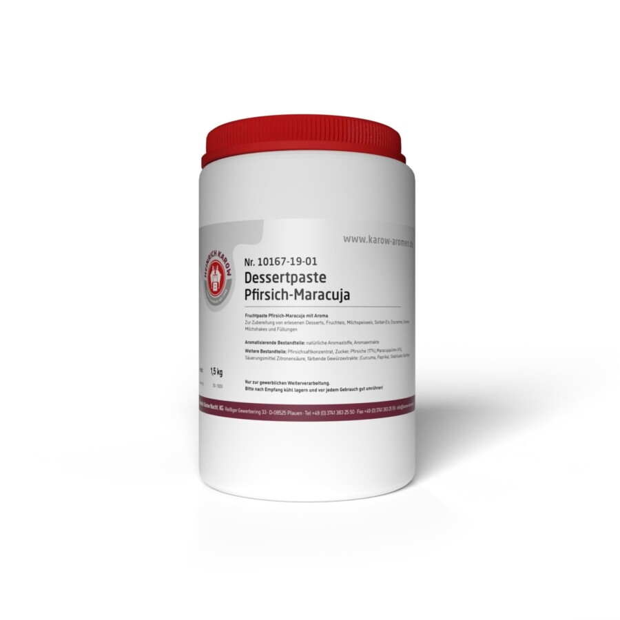 Peach & Passion Fruit Dessert Paste 12 Taste