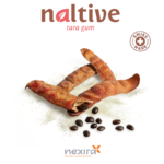 1-2 Taste Nexira - naltive™ Tara Gum pods and seeds with Swiss Made label