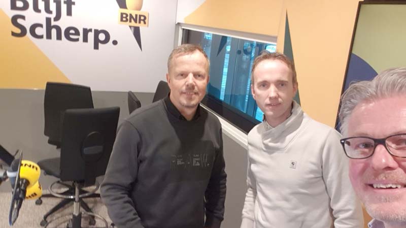 Jan Klawer interviewt BNR