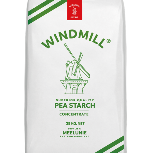 1-2 Taste Meelunie - Pea Starch Concentrate bag with Windmill-branded packaging