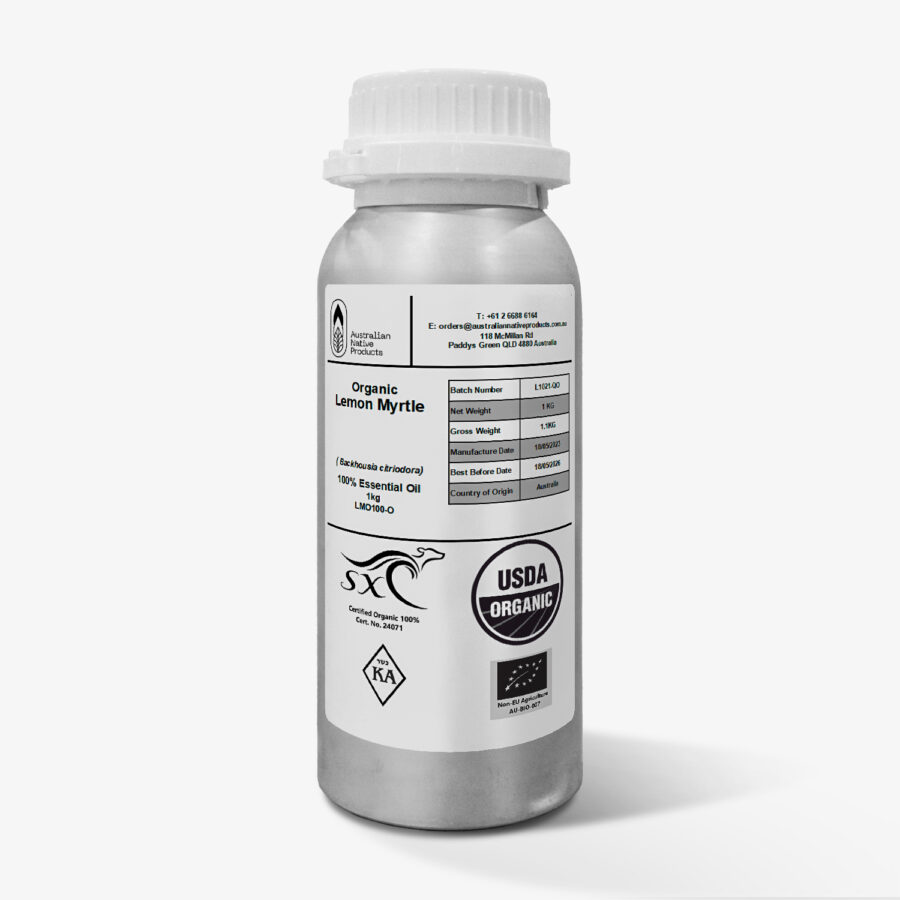 ANP_Organic Lemon Myrtle 100% Essential Oil_1kg