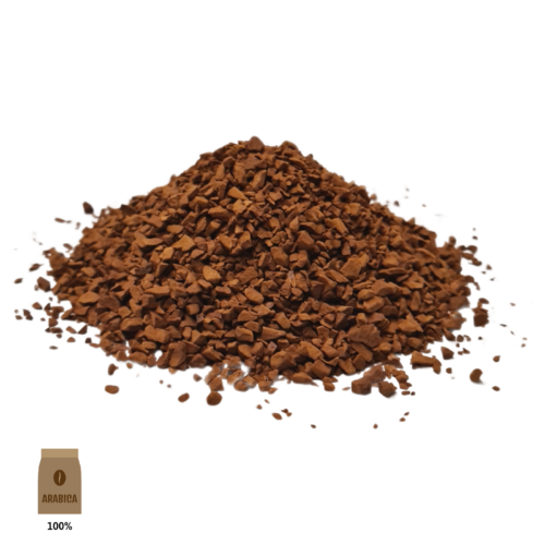 a pile of brown granules