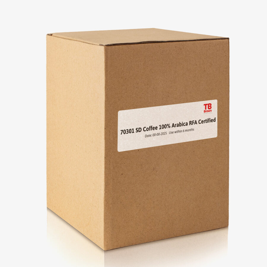 Spraydried Coffee 100% Arabica RFA certified_20kg box