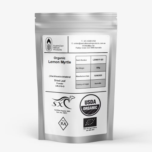 ANP Organic Lemon Myrtle Dried Powder sample