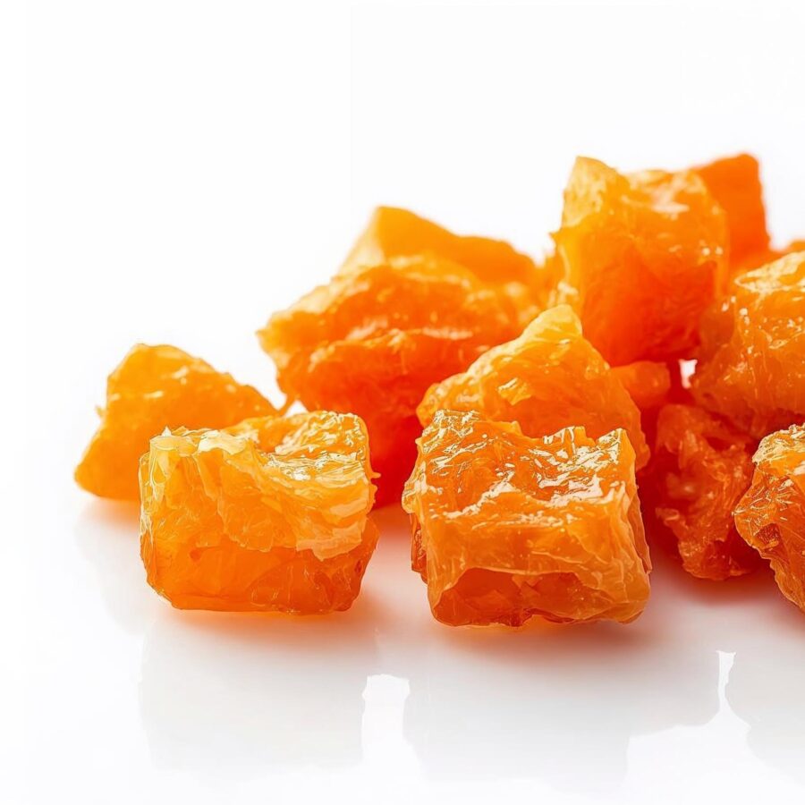 dried papaya tidbits