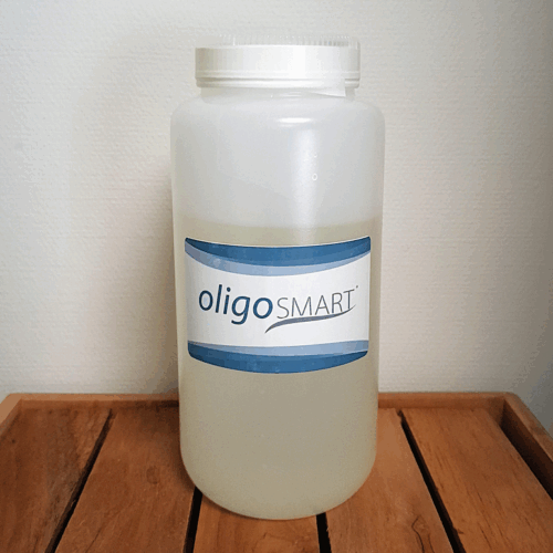 OligoSMART Tapioca IMO Syrup in a clear plastic bottle