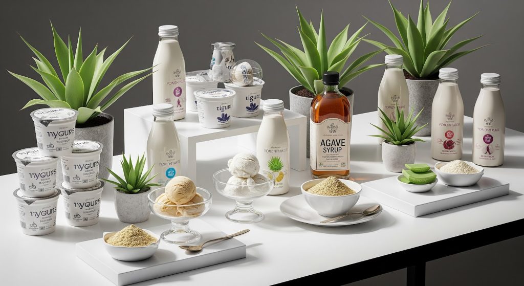 Organic Agave Inulin Powder in Reduced-Sugar Dairy Formulations