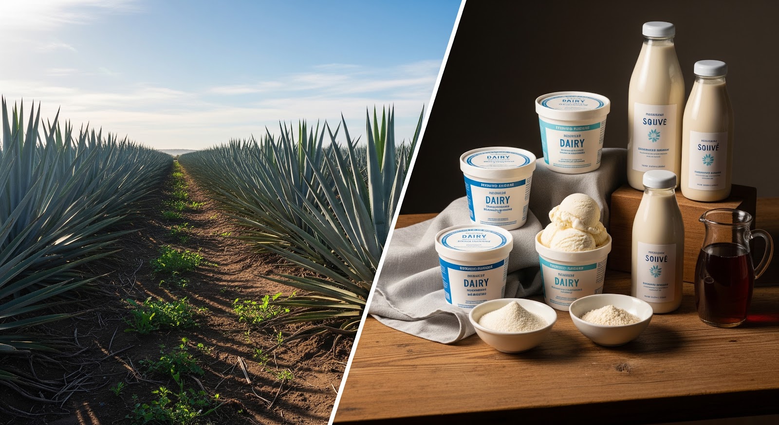 Agave Inulin Cyclists Organic Agave Inulin Powder in Reduced-Sugar Dairy Formulations
